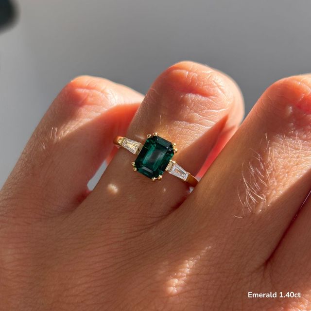 Kenzo Yellow Gold Engagement Ring
