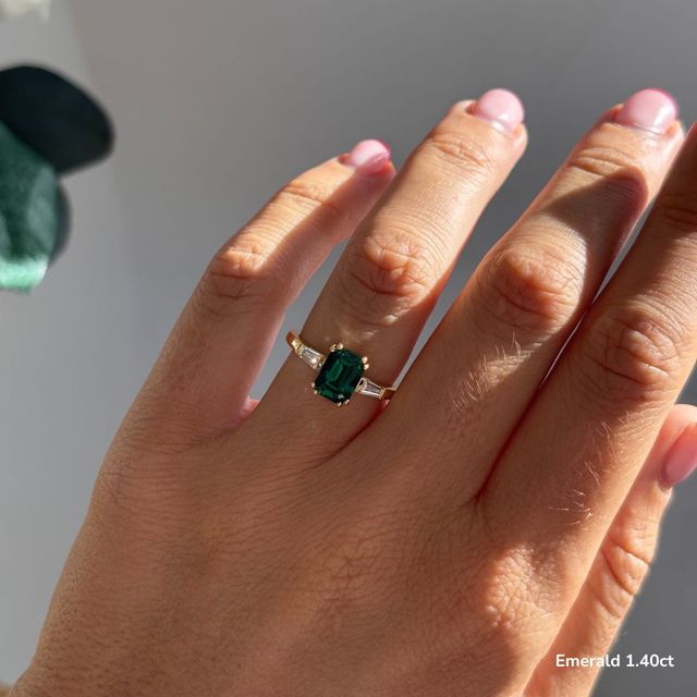 Kenzo Yellow Gold Engagement Ring