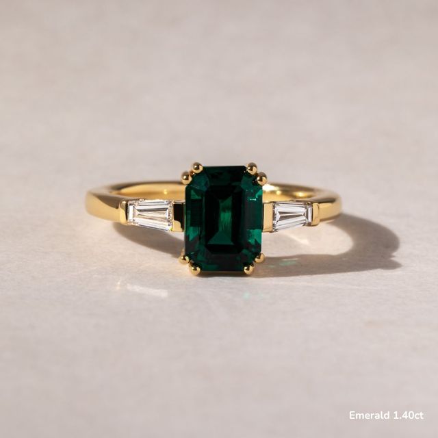 Kenzo Yellow Gold Engagement Ring