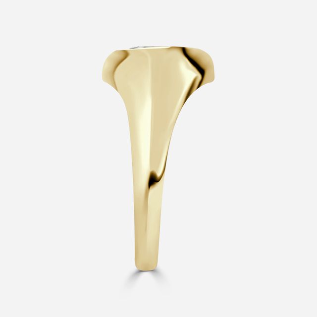 Kairos Yellow Gold Solitaire Engagement Ring