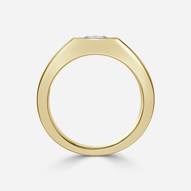 Kairos Yellow Gold Solitaire Engagement Ring