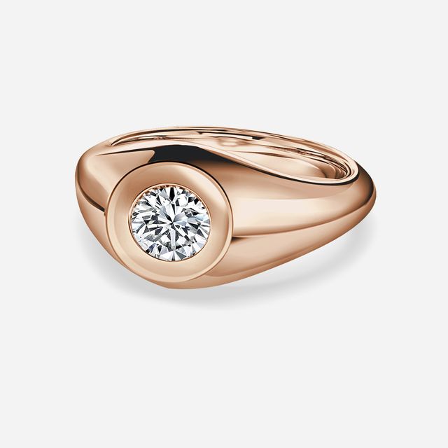 Kairos Rose Gold Engagement Ring