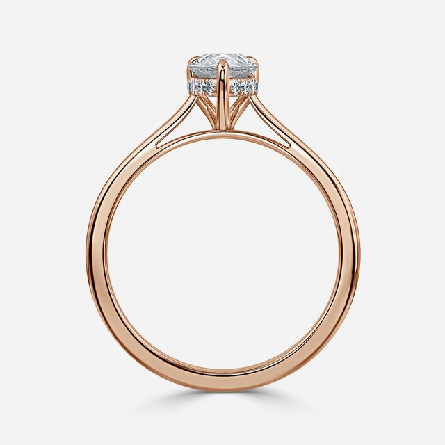 Geraldine Rose Gold Engagement Ring