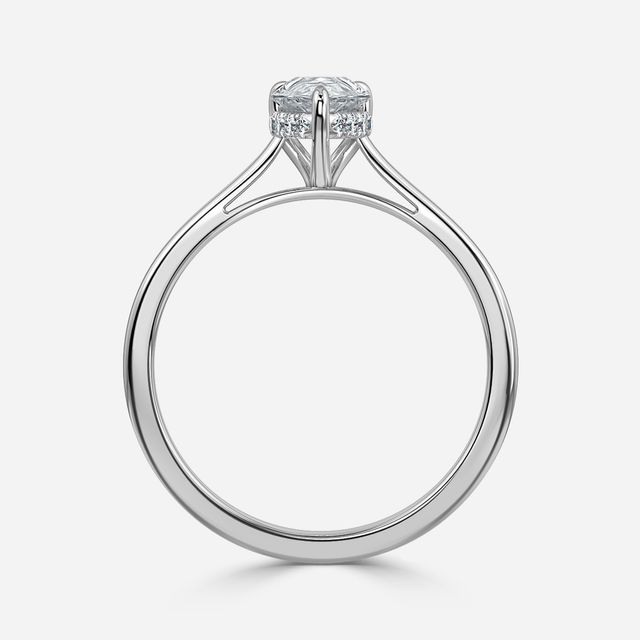Geraldine Platinum Engagement Ring