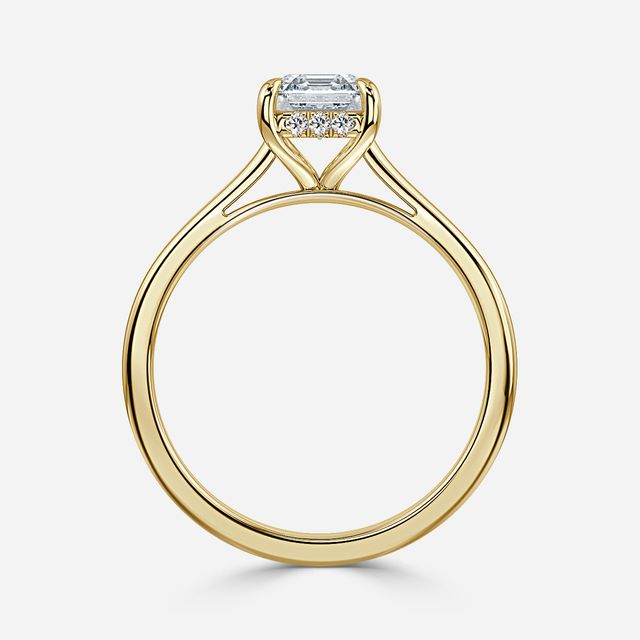 Geraldine Yellow Gold Engagement Ring