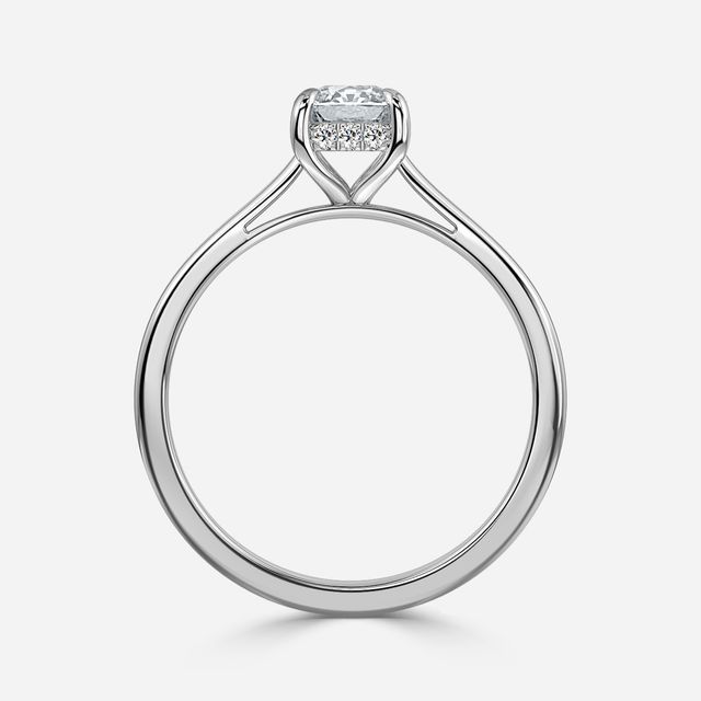Geraldine White Gold Engagement Ring