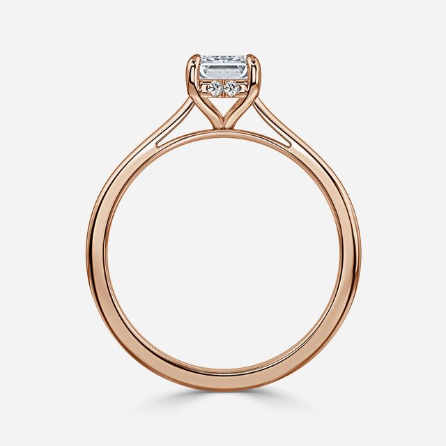 Geraldine Rose Gold Engagement Ring