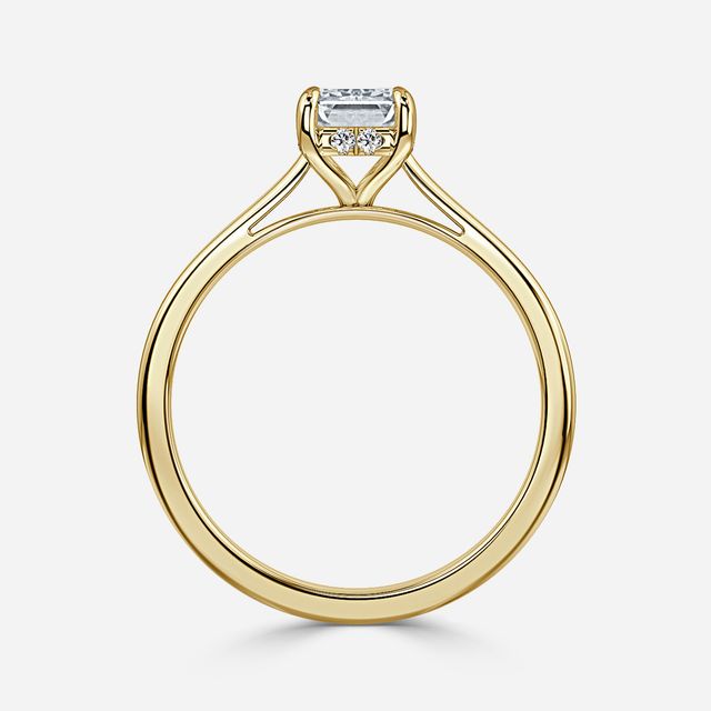 Geraldine Yellow Gold Engagement Ring