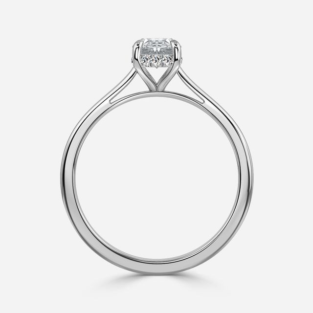Geraldine Platinum Engagement Ring