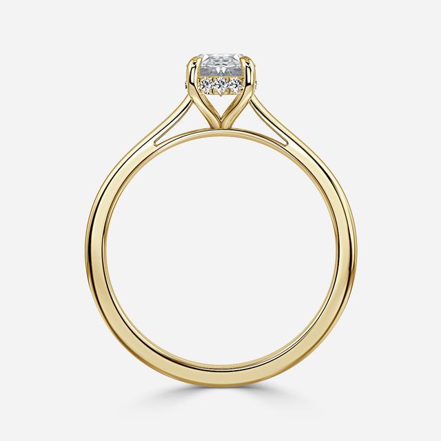 Geraldine Yellow Gold Engagement Ring