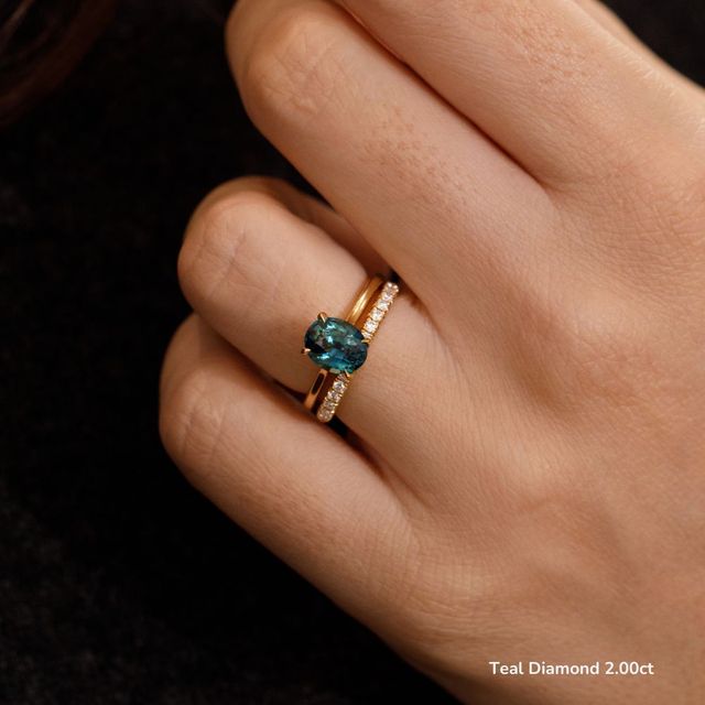 Geraldine Yellow Gold Engagement Ring
