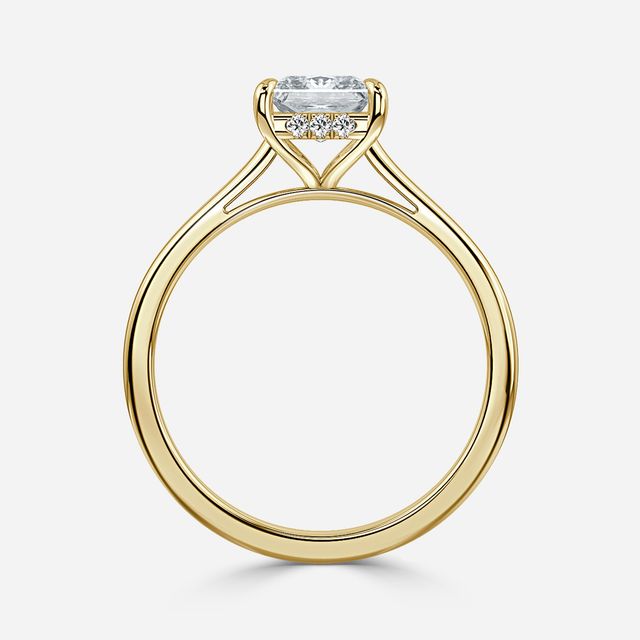 Geraldine Yellow Gold Engagement Ring