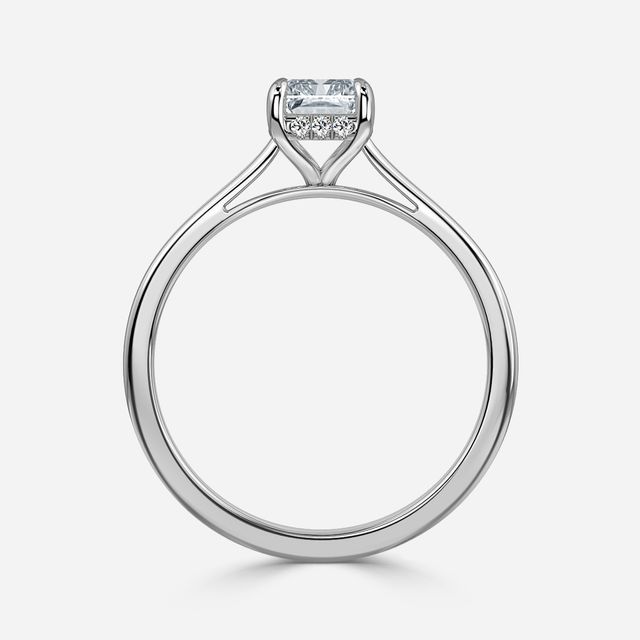 Geraldine Platinum Engagement Ring