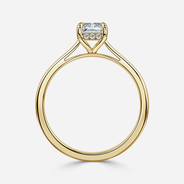 Geraldine Yellow Gold Engagement Ring