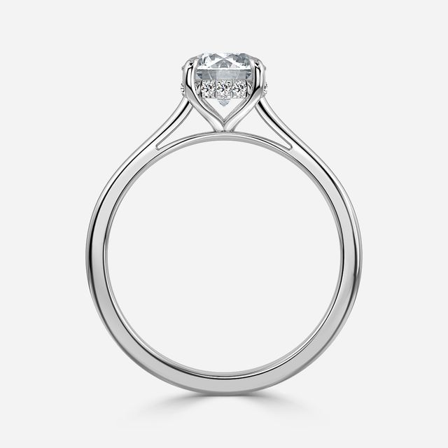 Geraldine Platinum Engagement Ring