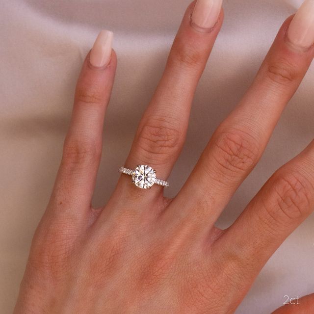 Jiani Platinum Engagement Ring