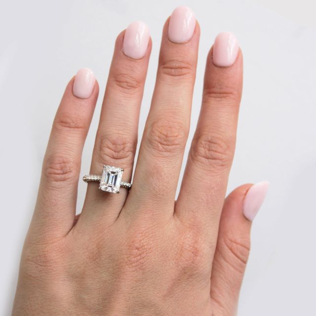 Lepidus Platinum Unique Engagement Ring