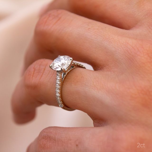 Jiani Platinum Engagement Ring