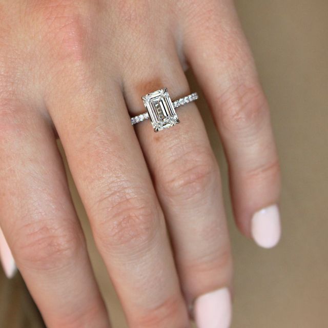 Sadie Platinum Engagement Ring