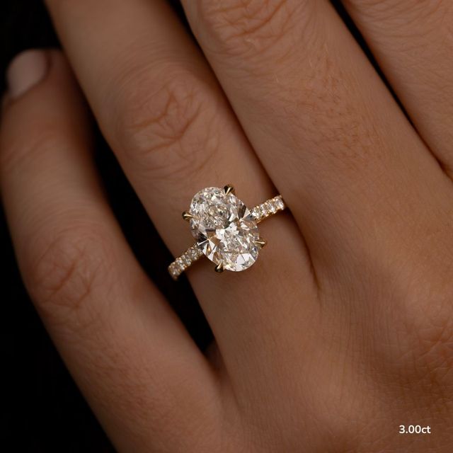 Aisha Yellow Gold Engagement Ring
