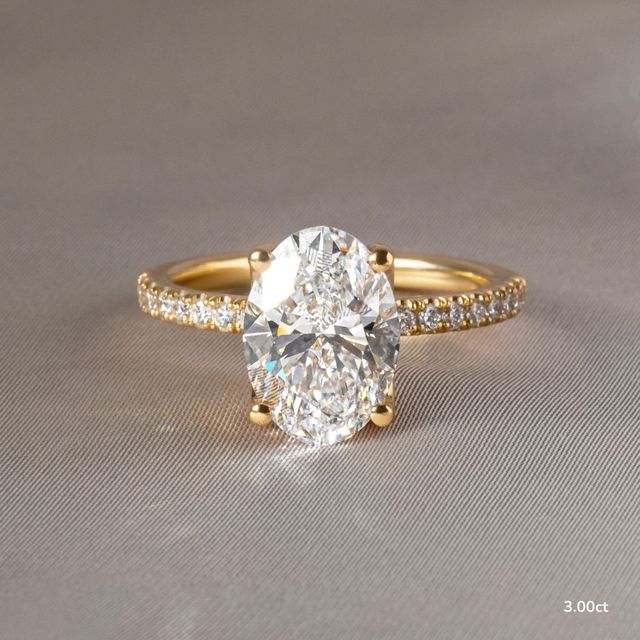 Jennifer Yellow Gold Engagement Ring