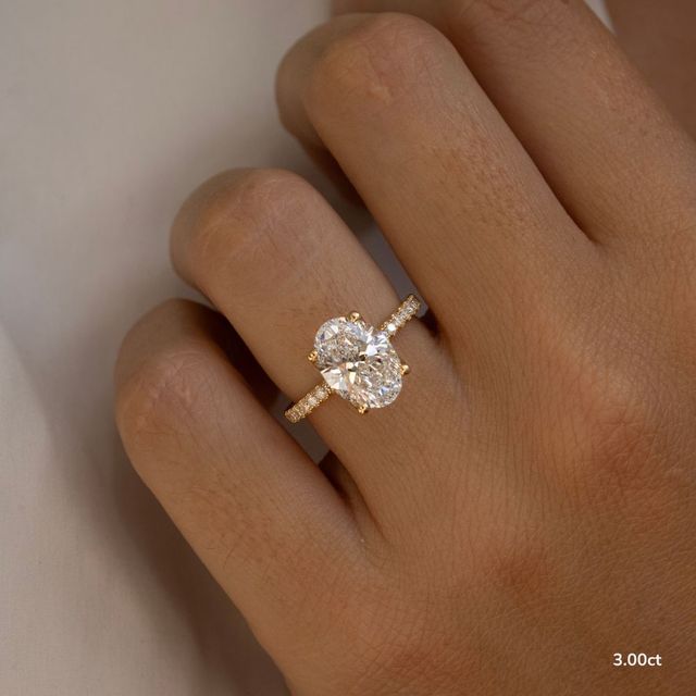 Jennifer Yellow Gold Engagement Ring