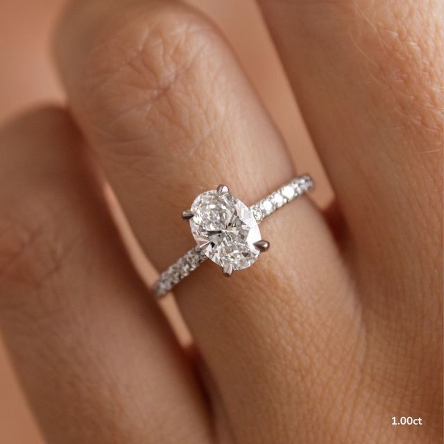 Aisha White Gold Engagement Ring