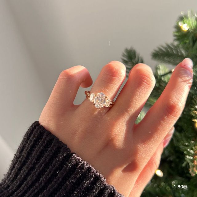 Cairo Yellow Gold Engagement Ring