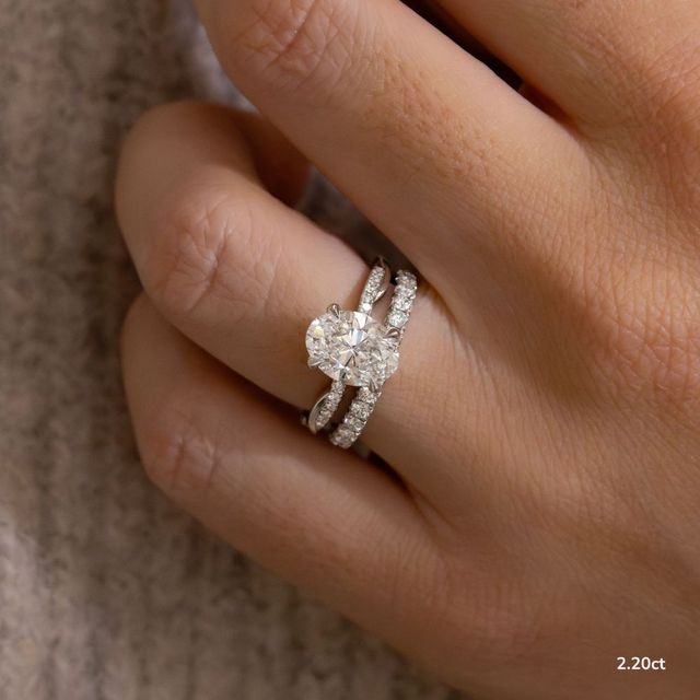 Sahana Platinum Pave Engagement Ring
