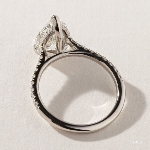 Aisha White Gold Engagement Ring