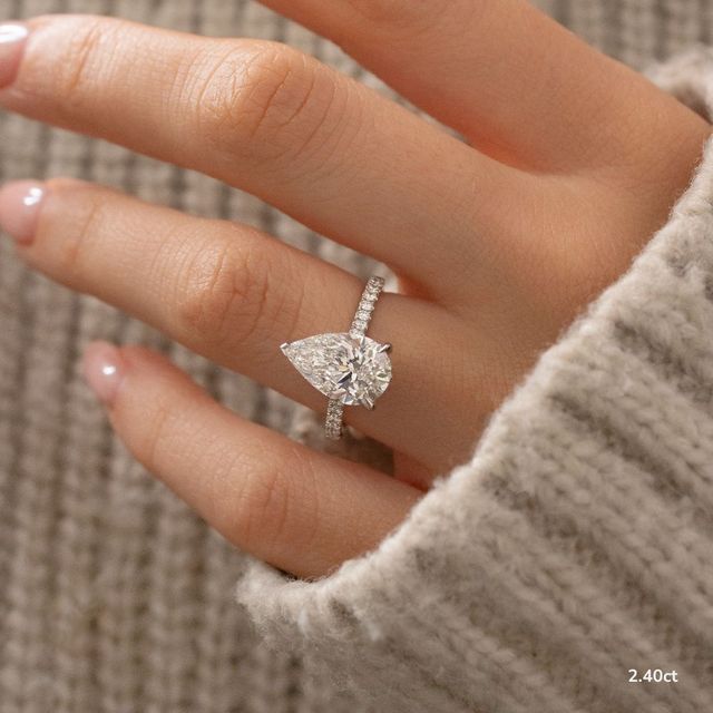 Aisha White Gold Engagement Ring