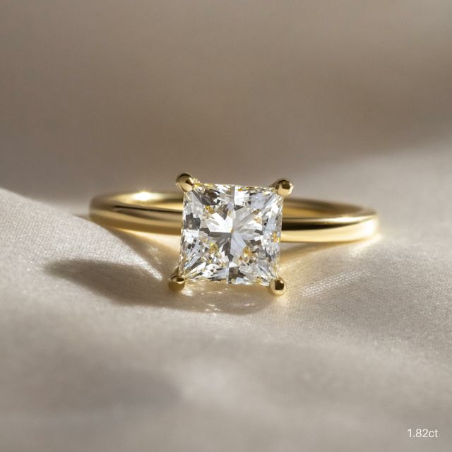 Kate Yellow Gold Engagement Ring
