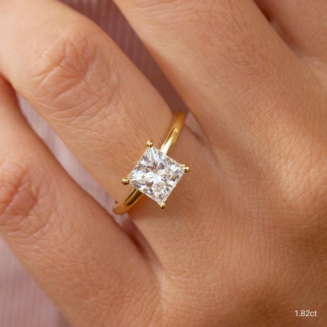 Kate Yellow Gold Engagement Ring