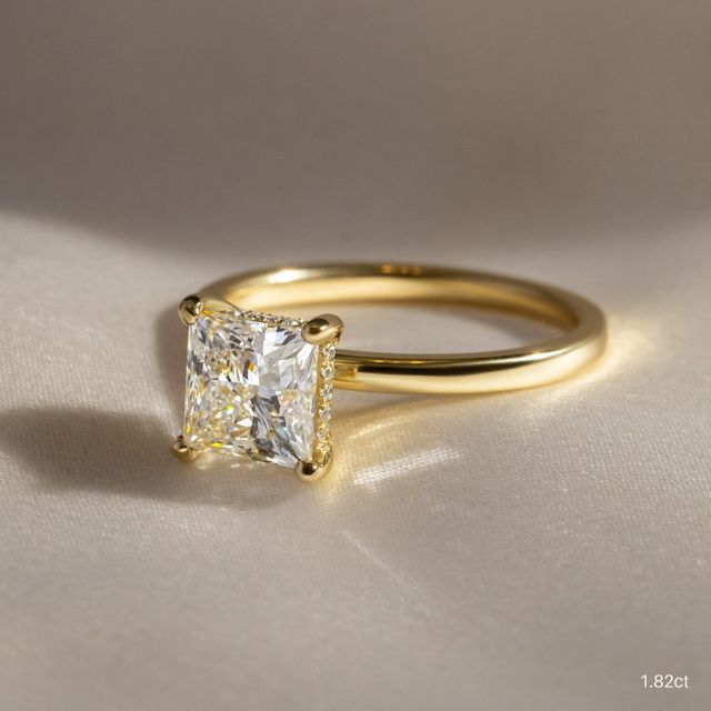 Kate Yellow Gold Engagement Ring