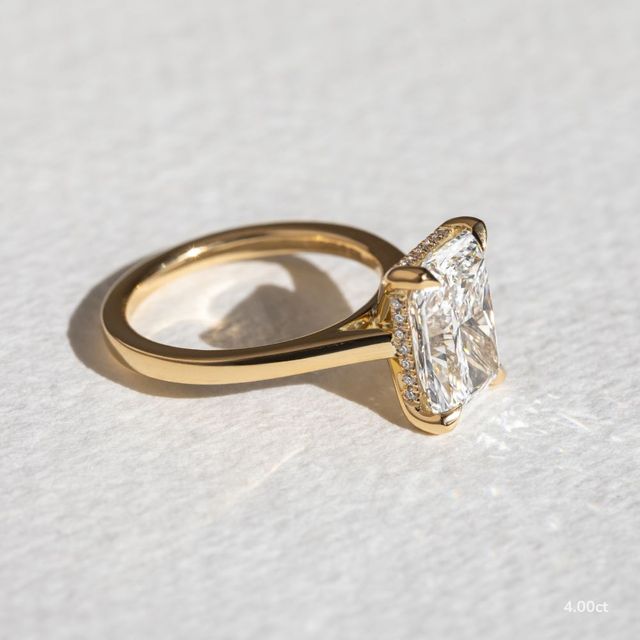 Geraldine Yellow Gold Engagement Ring