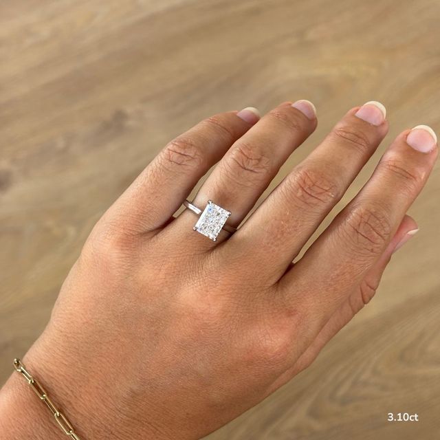 Geraldine Platinum Engagement Ring
