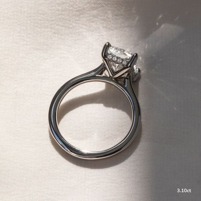 Geraldine Platinum Engagement Ring