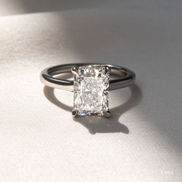 Geraldine Platinum Engagement Ring