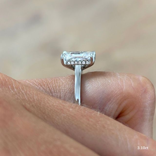 Geraldine Platinum Engagement Ring