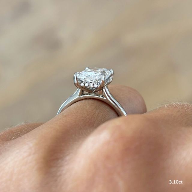 Geraldine Platinum Engagement Ring