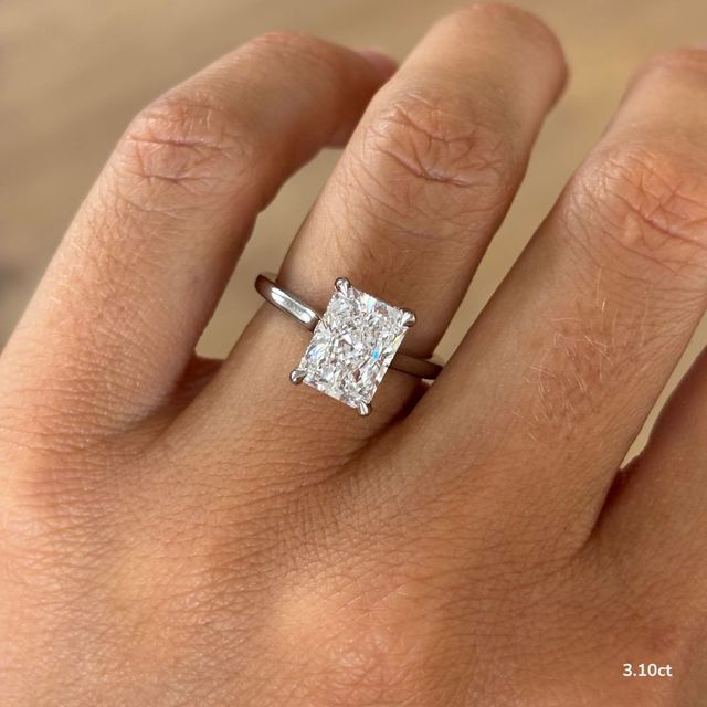 Geraldine Platinum Engagement Ring
