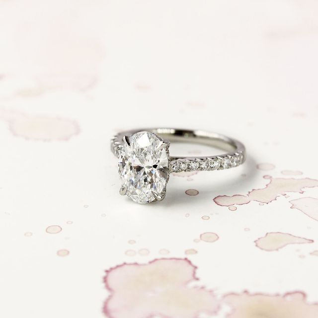 Aisha Platinum Engagement Ring