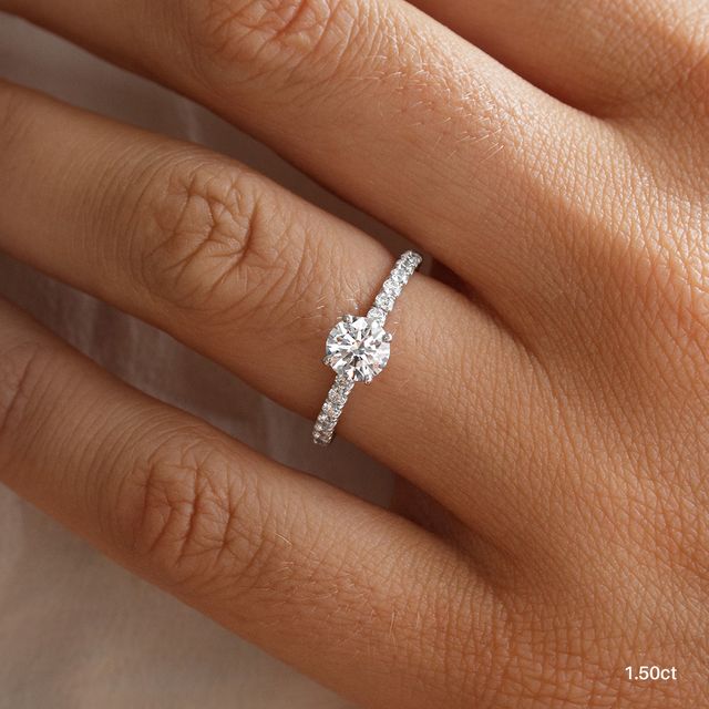 Eliana White Gold Engagement Ring