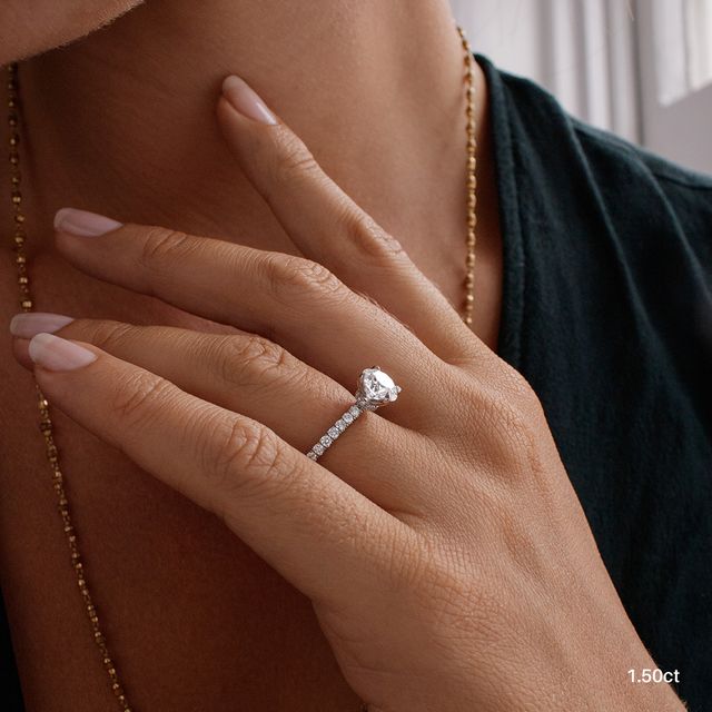 Eliana White Gold Engagement Ring