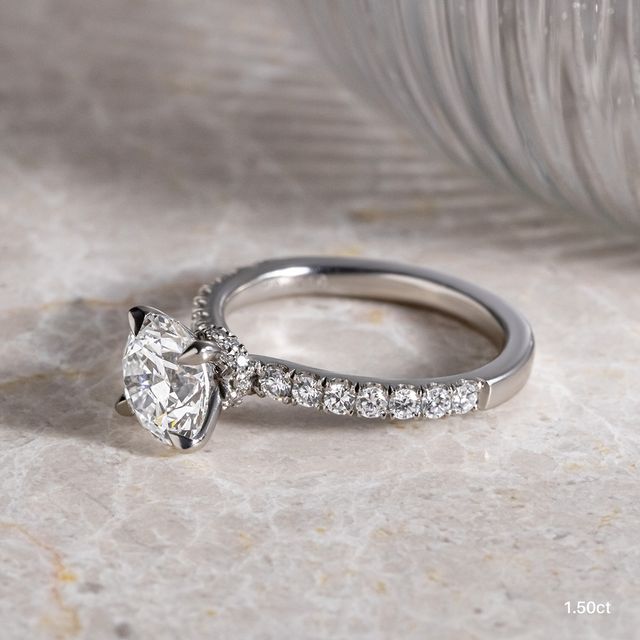 Eliana White Gold Engagement Ring