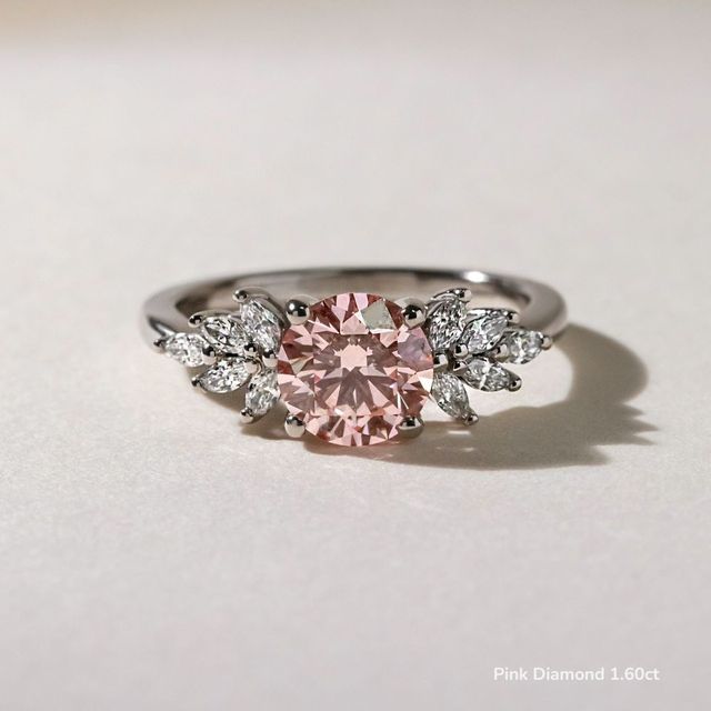 Anastasia Platinum Unique Engagement Ring