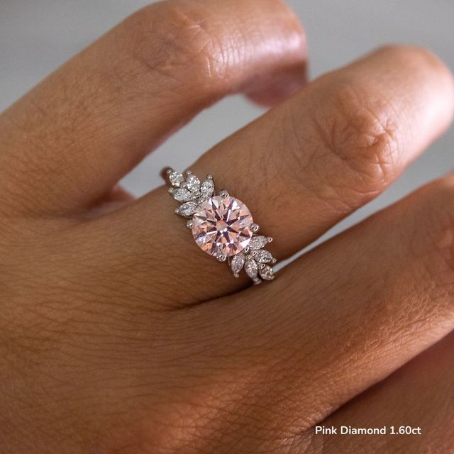 Anastasia Platinum Unique Engagement Ring