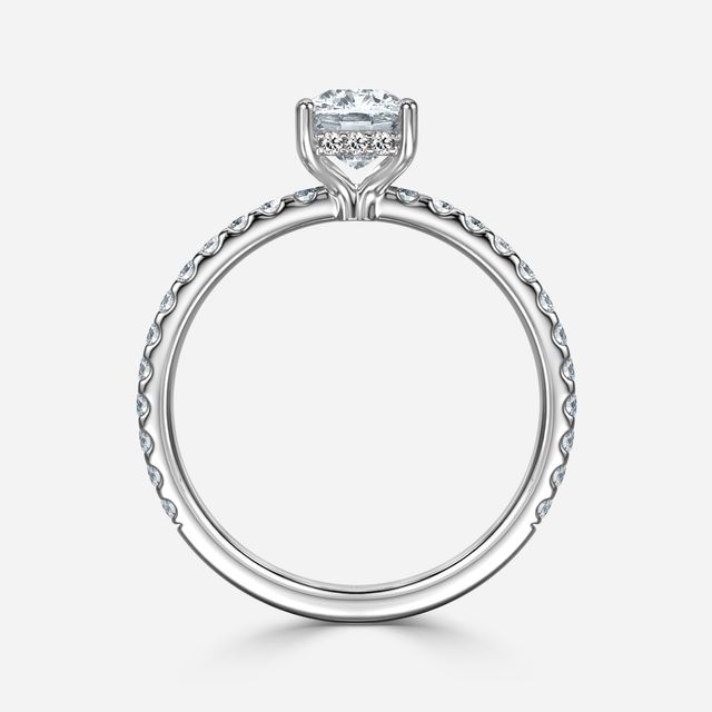 Sadie Platinum Engagement Ring