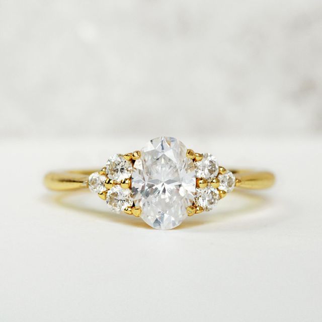 Isabella Yellow Gold Engagement Ring