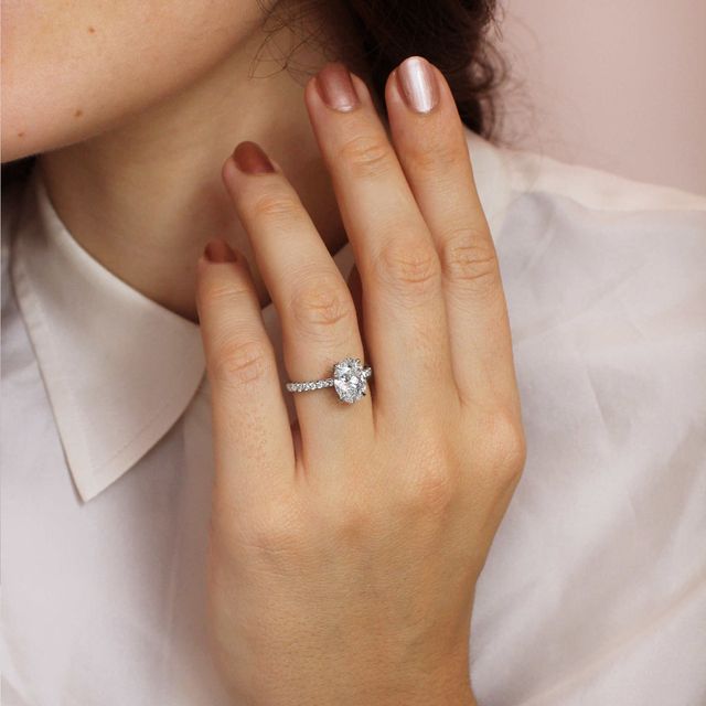 Aisha Platinum Engagement Ring